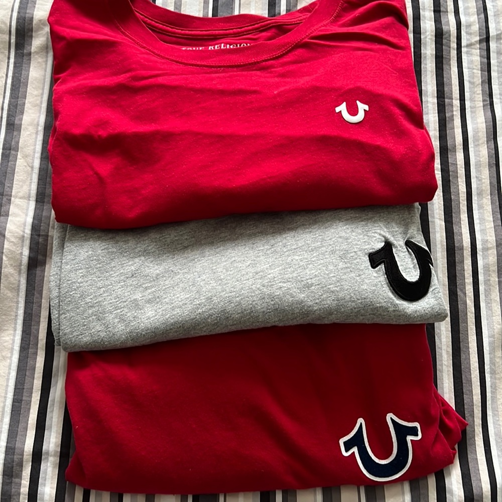 True  Religion T shirts